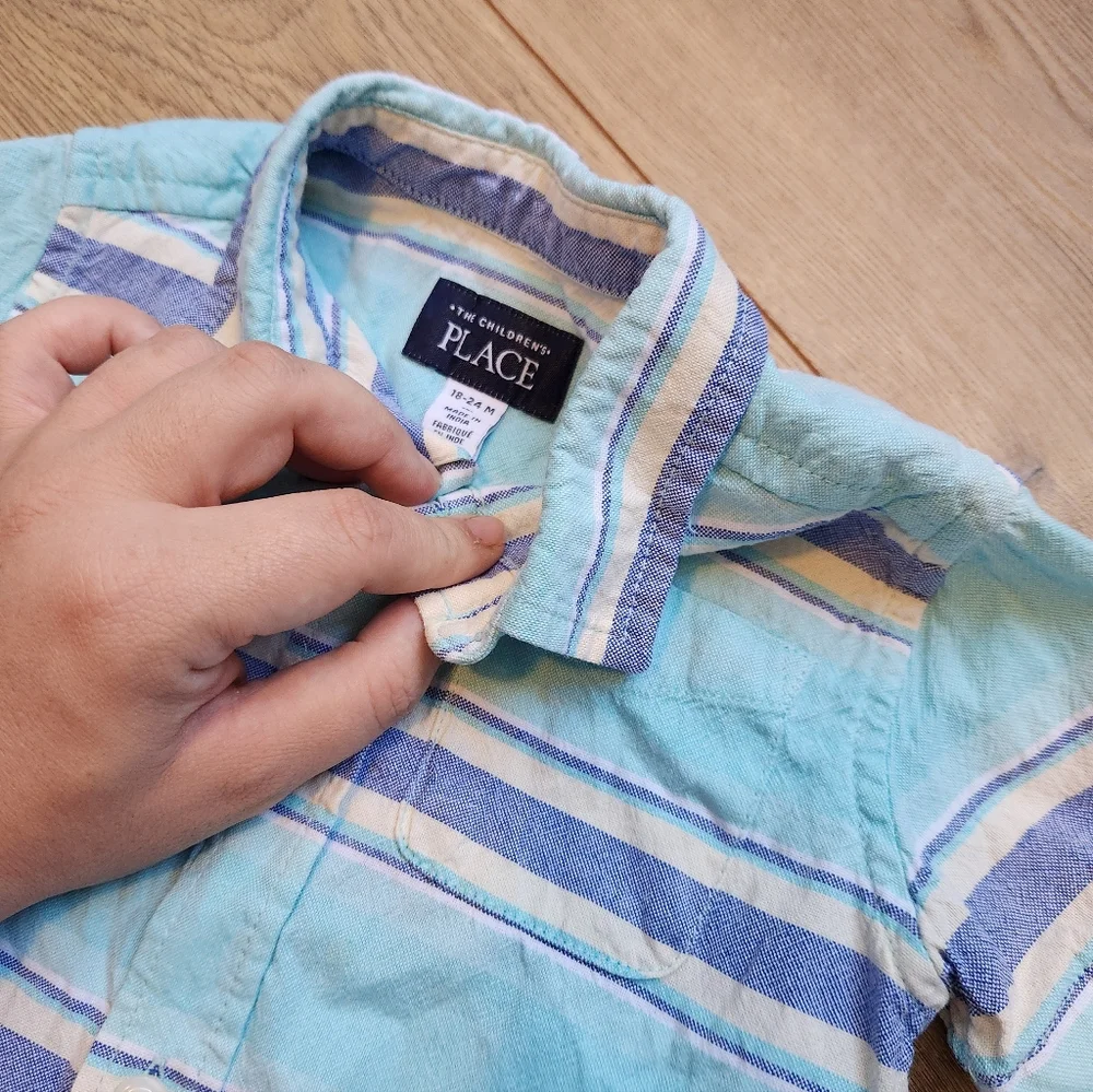 18-24 Months Boys Button Up Shirt